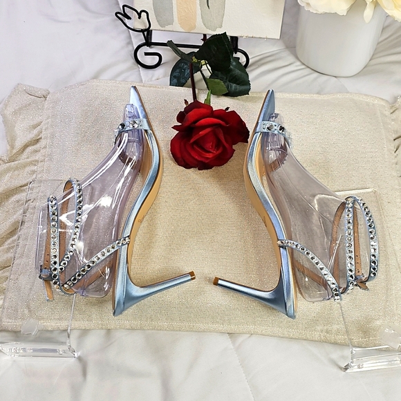 Strappy Stiletto Heels Elegant Wear Office Wear Career Wedding Prom - Picture 13 of 16